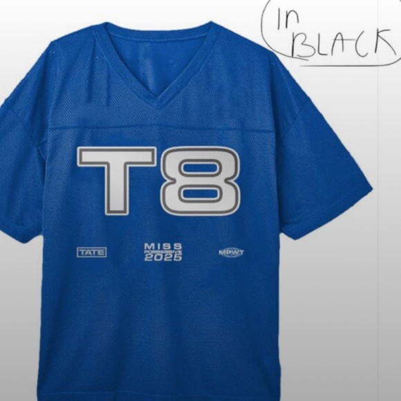 BLACK T8 Tate Mcrae Jersey Unisex - Picture 7 of 7